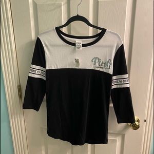 Pink Victoria’s Secret shirt with bling